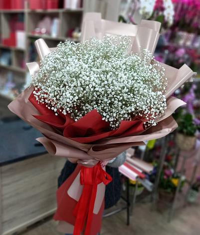 Букет цветов из: Гипсофила в Усмани