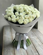 Букет 35 Белых роз #REPLACE_PRED# Усмани