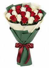Букет Микс из красных и белых роз #REPLACE_PRED# Усмани