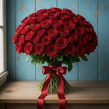 Букет Красные розы Блэк Меджик #REPLACE_PRED# Усмани