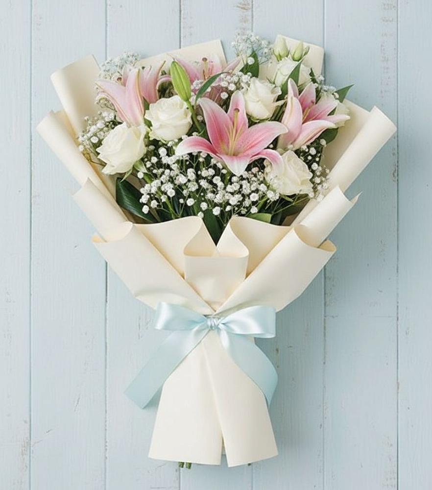 Букет цветов из: Лилии в Усмани