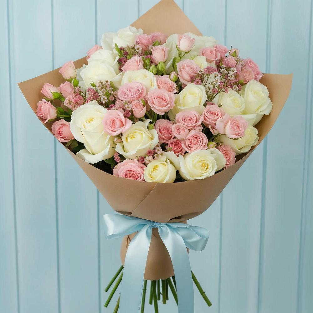Букет цветов из: Розы в Усмани