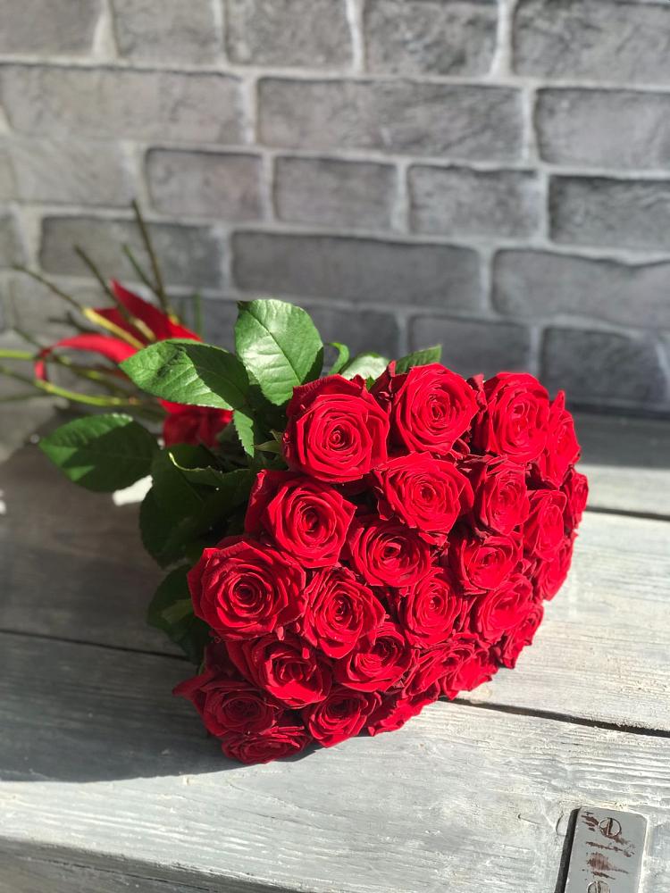 Букет Красные розы Фридом в Усмани