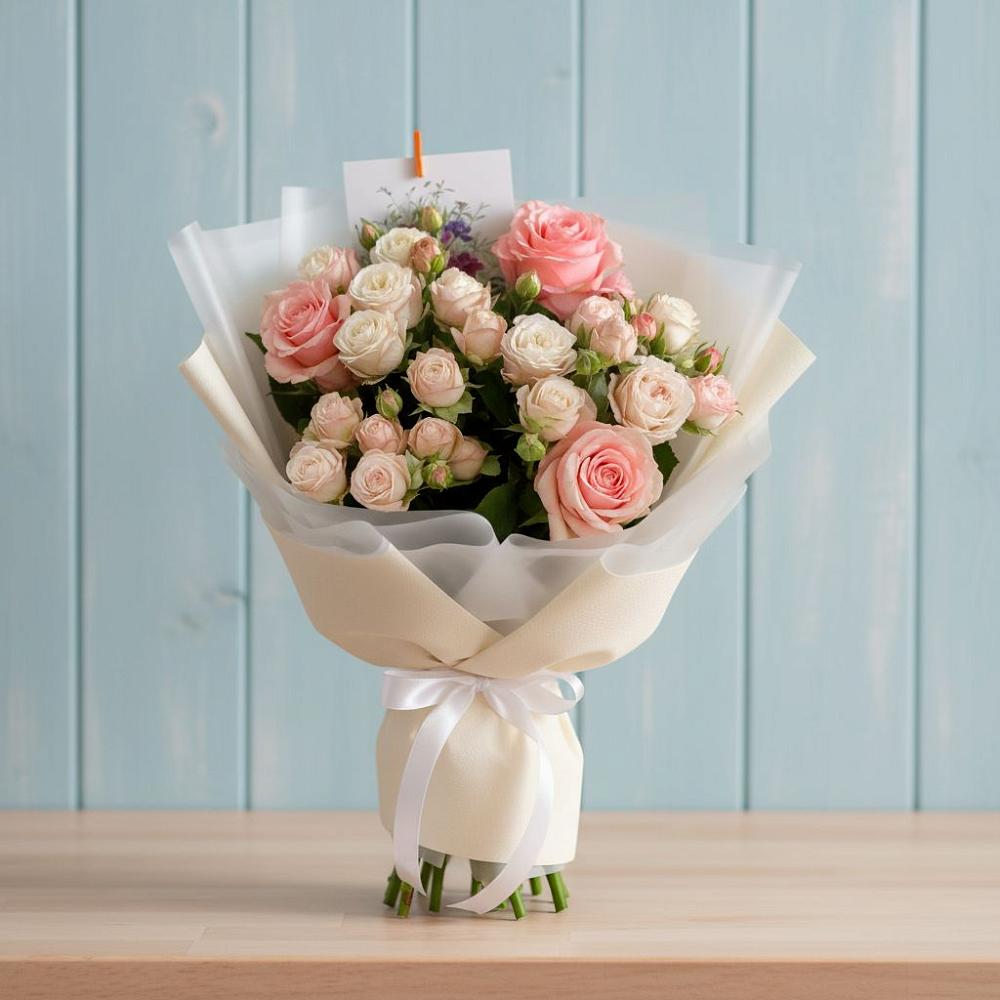 Букет цветов из: Розы в Усмани