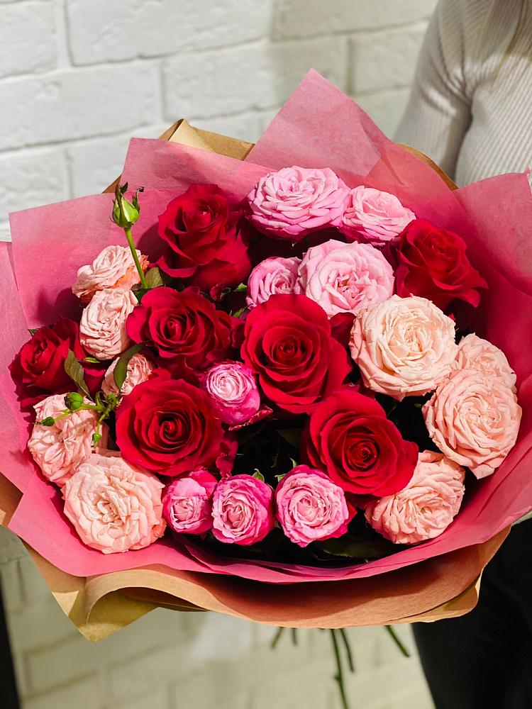 Букет цветов из: Розы в Усмани