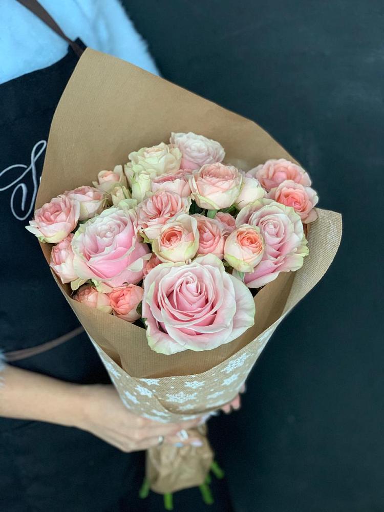 Букет цветов из: Хризантемы и Розы в Усмани