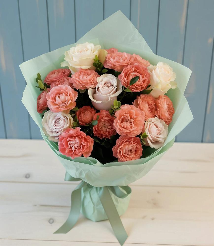 Букет цветов из: Розы в Усмани