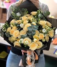 Букет цветов из:  Розы и Лизиантусы #REPLACE_PRED# Усмани
