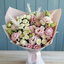 Букет цветов из:  Альстромерии и Розы в Усмани